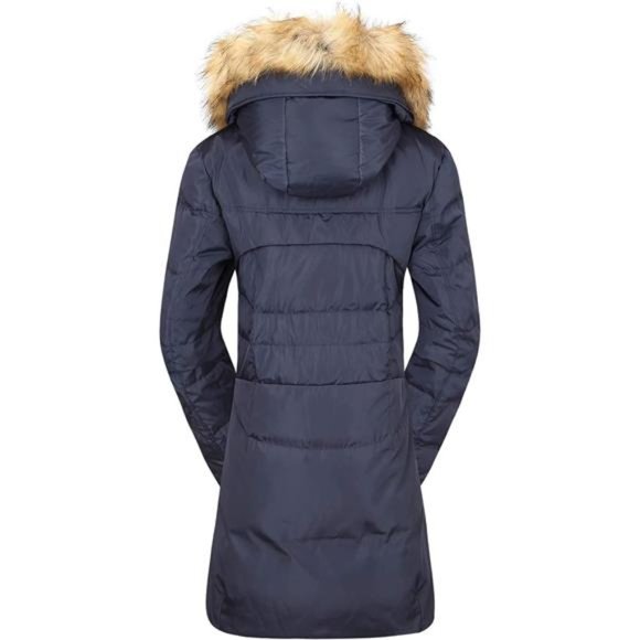 Down Coat With Fur Hood With 90% Down Parka Puffer Jacket - Picture 2 of 7